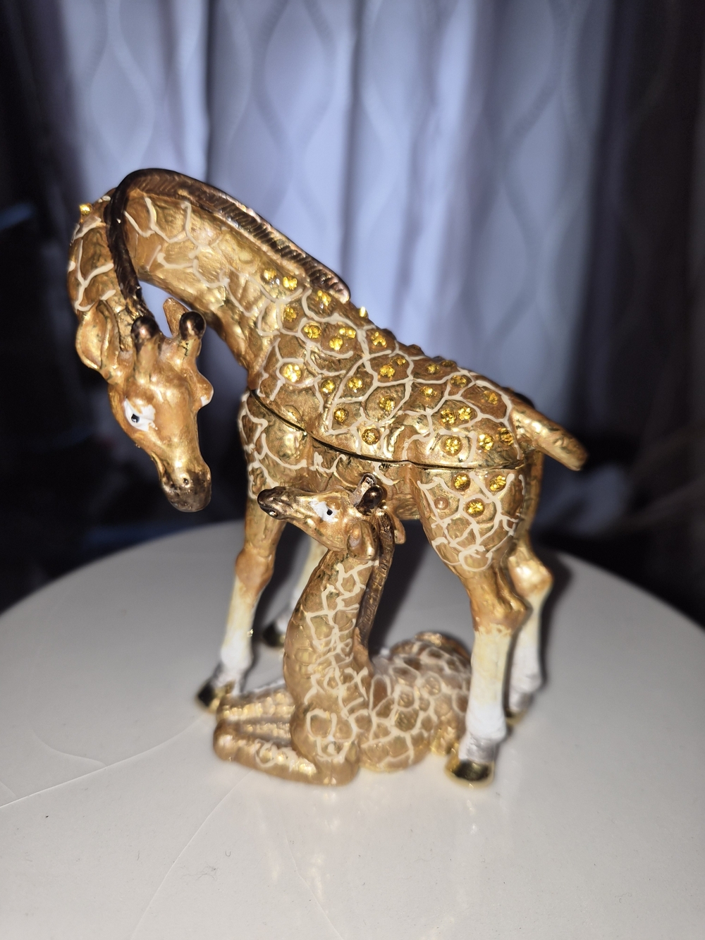 Jere Luxury Giftware Bejeweled Jasmin & Jasper Mother & Baby Giraffes